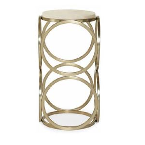 Mesa de Centro Dorada con Forma de Hoja de Ginkgo, Mesa Elegante y Moderna para Decoración del Hogar, Muebles para Sala de Estar a Precio de Mayoreo - Product Image 6