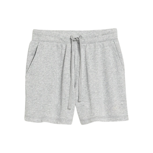 Short de survêtement de sport vintage à taille extra haute pour femme 48% polyester 52% coton tissu délavé à l'entrejambe de 3 pouces - Product Image 1