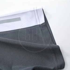 ชุดเสื้อฟุตบอลผ้าโพลีเอสเตอร์แบบระเหิดชุดเล่นฟุตบอลชื่อทีมออกแบบได้ตามที่ต้องการ - Product Image 3