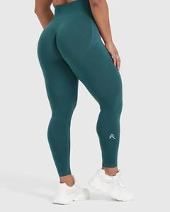 Mallas de Fitness sin costuras para mujer, mallas de punto ajustadas, cintura alta, cadera elástica, moda, gimnasio, mallas de Yoga - Product Image 2