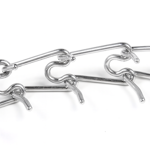 Collar <span class=keywords><strong>de</strong></span> cadena <span class=keywords><strong>de</strong></span> acero inoxidable personalizado con espinas, accesorio <span class=keywords><strong>de</strong></span> cadena <span class=keywords><strong>de</strong></span> acero inoxidable con eslabones, gancho <span class=keywords><strong>de</strong></span> liberación rápida, collar <span class=keywords><strong>de</strong></span> cadena metálica. - Product Image 2