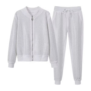 Conjuntos Deportivos de Hombre con Pedrería, Ligeros, de Primera Calidad, 100% Algodón, Transpirables, Resistentes al Viento, para Invierno, Estilo Urbano, para Correr - Product Image 1