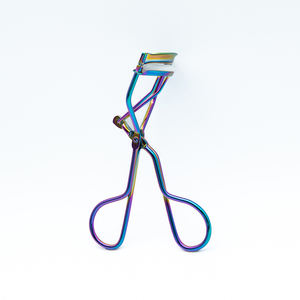 Meilleur prix, recourbe-cils jetable de haute qualité, acier inoxydable, OEM personnalisé, recourbe-cils de maquillage portables, logo de couleur personnalisé - Product Image 1