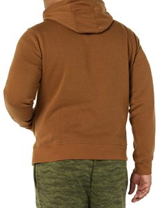Acid Washed Plain Dyed Autumn Polyester/Cotton Custom <b>Brown</b> <b>Hoodie</b> Wholesale Hoodies - Product Image 5