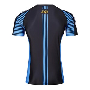 4 vías estiramiento alta durabilidad manga completa Anti-UV UPF50 + impreso MMA Rash Guards compresión de secado rápido ropa deportiva más vendida - Product Image 2