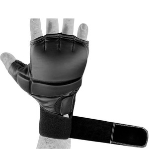Nouvelle arrivée Gants MMA professionnels en cuir avec poignées pour usage extérieur Bas quantité minimale de commande Haute qualité Couleur et image de marque personnalisées - Product Image 6
