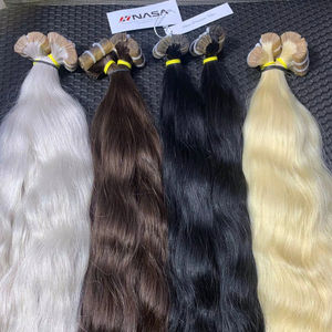 Fournisseur en gros d'Alibaba Rallonge de cheveux vietnamiens avec ruban adhésif simple donneur ondulés droits prix d'usine produits populaires - Product Image 1