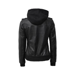Blouson aviateur en cuir Blouson en cuir pour homme en cuir véritable - Product Image 4