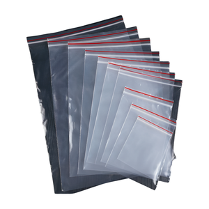 Vente en gros de sacs transparents à fermeture éclair en PET Emballage personnalisé pour une utilisation en magasin Sacs recyclés au meilleur prix du pays du Vietnam - Product Image 2