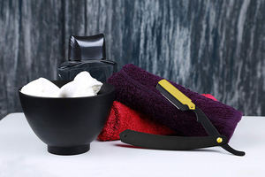 Knight Classic Rasoir de barbier professionnel à bord droit Shavette jetable de qualité pour le salon Caractéristique de sécurité Rasoir à gorge coupée - Product Image 5