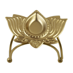 Support de T-Light en Métal de Couleur Dorée pour la Décoration de Diwali Creative Salon Table à Manger Design Décoration Bougeoirs - Product Image 4