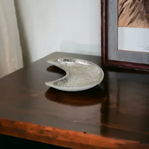 Bol rond en laiton écologique fait à la main de luxe pour la décoration intérieure moderne coffre-fort de mariage fabriqué par Zahid Exports plaqué - Product Image 2