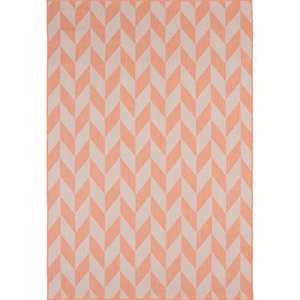 <b>Outdoor</b> Reversible Flat Weave Polypropylene <b>Rug</b> for Indoor <b>Outdoor</b> Travel & Car-Orange - Product Image 1