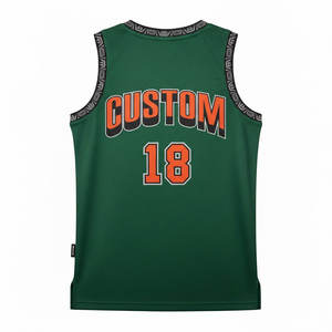 Camiseta de Baloncesto Personalizada para Hombre, Nombre y Número del Equipo Personalizados, Uniforme Deportivo de Malla Sublimada para Entrenamiento y Juegos - Product Image 1