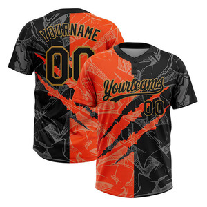 Maillot de sport personnalisé avec boutons Maillot de baseball pour hommes Maillots de baseball respirants avec impression par sublimation pour jeunes - Product Image 4