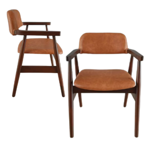 Chaises de salle à manger modernes et élégantes, capitonnées, légères, pour la maison, le bureau, les villas, les hôtels ou les restaurants, fabriquées en bois de haute qualité - Product Image 3