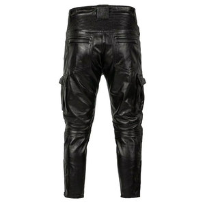 Pantalon de moto en cuir respirant pour homme, cuir de vache véritable de haute qualité, service OEM personnalisable, pantalon de moto - Product Image 6