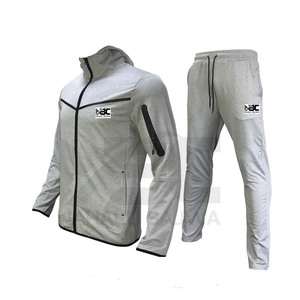 2023 Men's High Quality Polyester Fleece <b>Joggers</b> <b>Sets</b> Winter Sport Wear with Soft Fabric <b>Plus</b> <b>Size</b> Track Suits Customizable Logo - Product Image 1