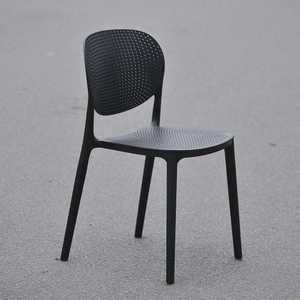 Black TM01 Chair and MN04 Table - A simple way to decorate your <b>Garden</b> - Product Image 1