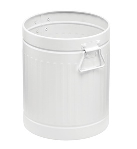 Hấp dẫn bền Thùng rác kim loại thùng rác với Antique hoàn thành mạ kẽm hộ gia đình kim loại rắn Thùng rác trong giá rẻ. - Product Image 5