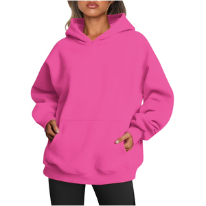 Sudaderas con capucha de mujer con logotipo de marca estampado en 3D personalizado unisex - Product Image 3