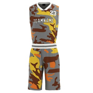 Venta al por mayor de poliéster de alta calidad de baloncesto uniforme de talla grande disponible varios diseños de bajo precio deporte sublimación de baloncesto - Product Image 1