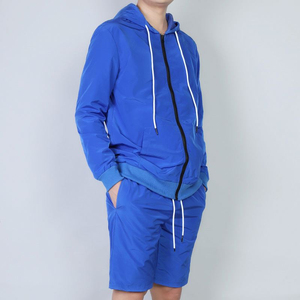 Custom Logo <b>Men</b> Hoodie and <b>Short</b> Set Cotton Sweat Suits <b>Mens</b> Hoodie <b>Shorts</b> Sets Hoodie With <b>Short</b> <b>Shorts</b> Set for <b>Men</b> - Product Image 2