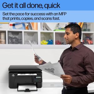 Impresora multifunción para el hogar, láser asequible LaserJet Pro M126nw, imprime, copia y escanea, impresora de fácil impresión móvil en venta - Product Image 3