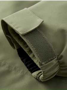 New Design Custom <b>Soft</b> <b>Shell</b> <b>Jacket</b> <b>Men</b> Winter Windbreaker Windproof Waterproof Patchwork Front Logo Warm - Product Image 4