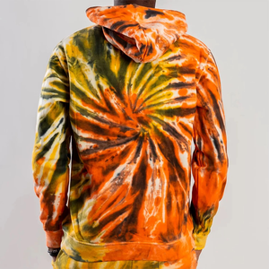 Ensemble de survêtement décontracté unisexe de haute qualité pour l'été, respirant, à séchage rapide, taille plus, design tie-dye - Product Image 6