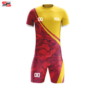 Conception personnalisée sublimation prix de gros vêtements de sport football uniformes de football maillots de football uniforme de football - Product Image 4