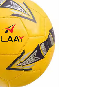 Alaay Custom Official Match Balones de fútbol 5 Opciones de tamaño PVC Cuero y PU Cosido para entrenamiento - Product Image 3