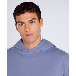 Sweat-shirt à capuche oversize pour homme, 480 GSM, en coton et polyester, molleton épais et chaud, style streetwear décontracté, personnalisable OEM - Product Image 4
