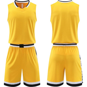 Ensemble de maillots de basket-ball sublimés Uniformes personnalisés pour hommes avec short Impression personnalisée du logo de l'équipe Vêtements de sport respirants - Product Image 3