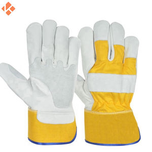 ถุงมือทำงานหนังแพะแบบกำหนดเอง รุ่น Safety 707  มีถุงมือหนังสำหรับงานหนักสำหรับฤดูหนาวด้วย - Product Image 4