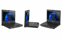 Ordinateur portable semi-robuste Getac S410 G5, processeur Intel Core I5-1340P, 16 Go de DDR5, 256 Go de NVMe, Windows 11 Pro, ordinateur portable industriel