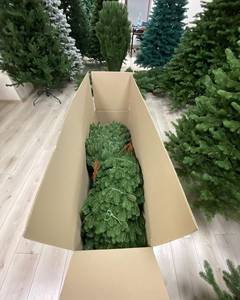 Factory Supply Large Artificial Spruce Christmas <b>Tree</b> Realistic Green Holiday Fir with Metal <b>Stand</b> for Indoor Decor - Product Image 6