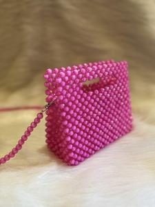 กระเป๋าคลัทช์ลูกปัดทำด้วยมือสุดหรูสำหรับผู้หญิงกระเป๋าเงินสำหรับงานเลี้ยงตอนเย็น - Product Image 4