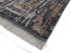 2024 nouveau Design tapis noués à la main laine brodée à la main fabriqués à la main par des tapis d'artisans 6 nœuds tapis noué pour l'exportation en gros - Product Image 5