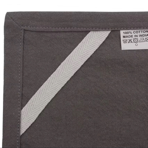 ผ้าเช็ดตัวผ้าฝ้าย100% แห้งเร็วสำหรับใช้ในครัวผ้าทอสไตล์สี่เหลี่ยมธรรมดาใช้ทำความสะอาดบ้านแบบเย็บทิ้งได้ปรับแต่งได้ - Product Image 1