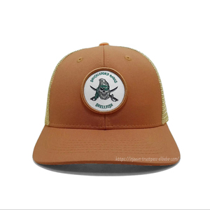 Sombreros de camionero estructurados personalizados Parche tejido personalizado Diseño personalizado para uso diario en exteriores Elegantes sombreros ODM Vietnam - Product Image 4
