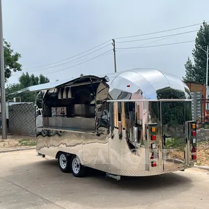 CE-geprüfter Speisenwagen mit vollständiger Küche Speisenwagen Speisenanhänger Catering-Auflieger zu verkaufen