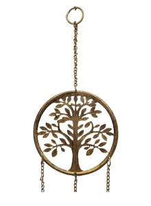 Famille décoration suspendue carillons éoliens en métal pour salon extérieur balcon jardin ou bureau-ornement de jardin idée cadeau parfaite - Product Image 2