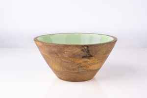 Tazón de Madera Ecológico de Lujo con Estampado Esmaltado en Colores Vibrantes, Apto para Lavavajillas, Ideal para Regalos de Ramadán o de Inauguración de Casa - Product Image 2