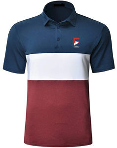 Polo de Golf para hombre de algodón 100% con logotipo personalizado de la mejor calidad de Fizzan International, diseño OEM bordado informal de gama alta en blanco - Product Image 2