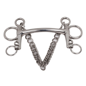 แบรนด์โซน Pelham แบบกลวงปากม้าอุปกรณ์เสริมสำหรับขี่ม้าขายส่ง - Product Image 1