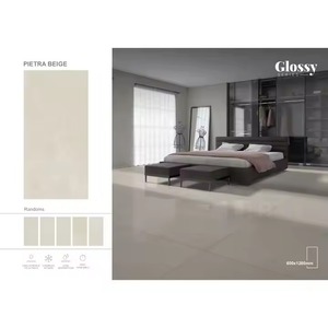 Offre Spéciale 60x120 Porcelanto Carreau de céramique émaillé brillant pour sol Carreaux de porcelaine en marbre blanc standard Prix en usine indienne - Product Image 5