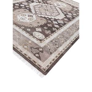 Savana Hand Knotted <b>Wool</b> Rugs Beige <b>Brown</b> Geometric for Home Living Hallway Entryway Rectangle Puzzle Styles Car - Product Image 2