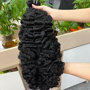 Haute qualité 100% extensions de cheveux vierges en gros trame birman bouclés grand Stock couleur claire, y compris les cheveux crus vietnamiens - Product Image 5