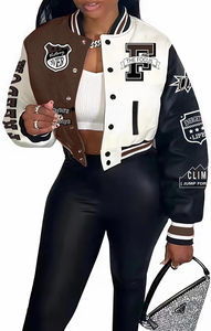 Chaqueta de Invierno Informal Ligera de Lana, Unisex, con Cierre, Estilo Vintage, Impermeable, Resistente al Viento, con Bordado de Piel de Oveja - Product Image 5